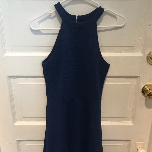 h&m high neck dress